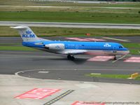 PH-KZK @ EDDL - Fokker 70 F28-0070 - WA KLC KLM City-Hopper - 11581 - PH-KZK - 16.06.2016 - DUS - by Ralf Winter