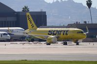 F-WXAZ @ KSBD - Spirit Airlines A320N stored in SBD. To be registered as N928NK when delivered. - by FerryPNL