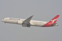 VH-ZNB @ KLAX - Take-off of Qantas B789 - by FerryPNL