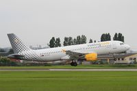 EC-KJD @ LFPO - Airbus A320-216, Landing rwy 06, Paris-Orly airport (LFPO-ORY) - by Yves-Q