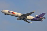 N582FE @ KLAX - Fedex MD11F departing LAX - by FerryPNL