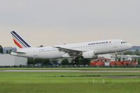F-HBNC @ LFPO - Airbus A320-214, Landing rwy 06, Paris-Orly airport (LFPO-ORY) - by Yves-Q