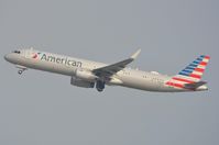 N117AN @ KLAX - American A321 departing - by FerryPNL