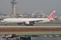 VH-VPE @ KLAX - Virgin Australia B773 arriving - by FerryPNL