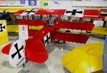 N232DL - Airdrome (Lemon) Fokker Dr I 3/4-scale replica (minus engine) at the Combat Air Museum, Topeka KS