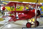 N232DL - Airdrome (Lemon) Fokker Dr I 3/4-scale replica (minus engine) at the Combat Air Museum, Topeka KS - by Ingo Warnecke