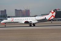 N261JX @ KLAS - JetSuiteX ERJ135 arriving in LAS - by FerryPNL