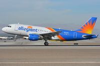 N317NV @ KLAS - Allegiant A319 landing in LAS - by FerryPNL