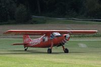 D-EEPJ @ EDST - Dornier Do 27A-1 ready for take off at Hahnweide airfield, Germany. OTT 2019 - by Van Propeller