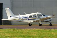 G-OMNI @ EGSH - Parked on the SaxonAir ramp on a visit from Gloucester/Staverton (GLO). - by Michael Pearce
