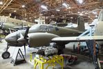 N4835Z @ KFOE - Beechcraft E50 / RU-8D Seminole (Twin Bonanza) at the Combat Air Museum, Topeka KS - by Ingo Warnecke