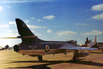 WV256 - Hunter GA.11 of the Royal Navy's Fleet Requirements and Air Direction Unit FRADU at the 1973 International Air Tattoo at RAF Greenham Common, Berkshire. - by Peter Nicholson