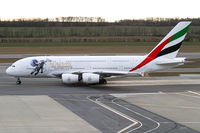 A6-EEH @ LOWW - Emirates Airbus A380 - by Thomas Ramgraber