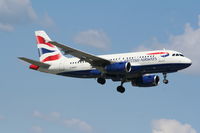 G-EUPY - A319 - British Airways