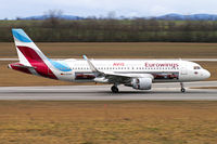 D-AEWS @ LOWW - Eurowings Airbus A320 - by Thomas Ramgraber