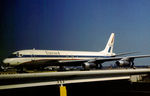 N8016U @ JFK - DC-8-21 of United Airlines as seen at John F. Kennedy Airport, New York in the Summer of 1975. - by Peter Nicholson