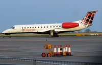 G-SAJR @ EGSH - Clan Strachan pushing from Stand 1 for departure to Edinburgh (EDI). - by Michael Pearce