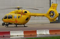 G-HEMC @ EGSH - Parked on the SaxonAir ramp for refuel following a callout from Cambridge (CBG). - by Michael Pearce
