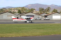 N172EP @ SZP - 1976 Cessna 172N SKYHAWK, Lycoming O-360-H2AD 160 Hp, takeoff roll Rwy 04 - by Doug Robertson