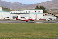 N4786H @ SZP - 1979 Mooney M20J 201, Lycoming IO-360 A&C 160 Hp, takeoff roll Rwy 04 - by Doug Robertson