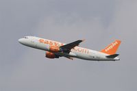 G-EZUJ @ LFPG - Airbus A320-214, Take off rwy 08L, Roissy Charles De Gaulle airport (LFPG-CDG) - by Yves-Q
