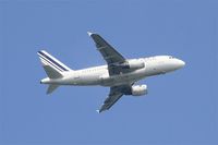 F-GUGB @ LFPG - Airbus A318-111, Take off rwy 06R, Roissy Charles De Gaulle airport (LFPG-CDG) - by Yves-Q