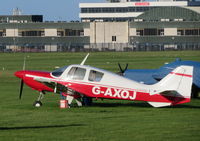 G-AXOJ @ EGTO - Parked at Rochester Airport, Kent - by Chris Holtby