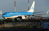 PH-BGA @ EGSH - Tureluur parked on the Eastern Apron for maintenance, following arrival from Amsterdam (AMS). - by Michael Pearce