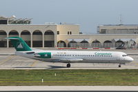 YR-FKB @ LMML - Fokker100 YR-FKB Carpatair - by Raymond Zammit