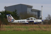 G-EORG @ EGTN - Just landed at Enstone Aerodrome Oxon. - by Chris Holtby