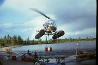 C-FYRZ - Newnham Lake, Saskatchewan in 1978 - by Paul Chamois