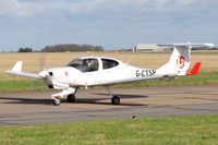 G-CTSP @ EGSH - Arriving at Norwich. - by keithnewsome