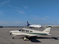 C-GHYM @ CYHM - GHYM parked on the museum ramp at Hamilton International Airport. - by Jesse Patchett