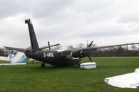 G-AWOE @ EGTR - 1959 Aero Commander has lost its nose and rudder as it rots in the Elstree graveyard - by Chris Holtby