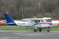 G-CLAP @ EGTR - Tricky approach & landing handled well by G-CLAP's pilot into Elstree - by Chris Holtby
