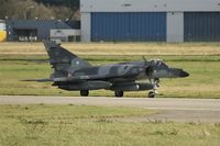 32 @ LFRJ - Dassault Super Etendard, Taxiing after landing rwy 26, Landivisiau Naval Air Base (LFRJ) - by Yves-Q