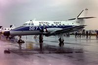 XX485 - At a rainy Finningley airshow late 1970's or early 1980's - by john Reece