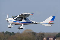 G-EJWI @ EGNW - Departing from Wickenby. - by Graham Reeve