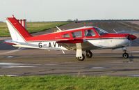 G-AVWT @ EGSH - Departing the SaxonAir apron for Cambridge (CBG). - by Michael Pearce
