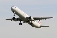 F-GMZE @ LFBD - Airbus A321-111, Take off rwy 23, Bordeaux-Mérignac airport (LFBD-BOD) - by Yves-Q