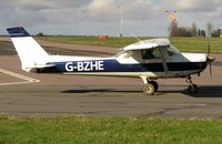 G-BZHE @ EGSH - Departing SaxonAir after a visit from Andrewsfield (EGSL). - by Michael Pearce