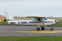 G-BNRL @ EGSH - Departing from Norwich. - by Graham Reeve