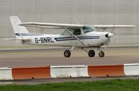 G-BNRL @ EGSH - Departing SaxonAir home to Andrewsfield (EGSL), after a short visit. - by Michael Pearce