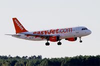 G-EZWD @ LFBD - Airbus A320-214, On final rwy 05, Bordeaux Mérignac airport (LFBD-BOD) - by Yves-Q