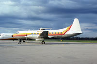 N862FW @ CVG - Wright CV640 with Best DC-9 N2892Q behind - by Charlie Pyles