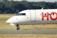 F-HMLN @ LFBD - Bombardier CRJ-1000EL NG, Holding point rwy 05, Bordeaux Mérignac airport (LFBD-BOD) - by Yves-Q