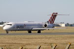 EI-EWJ @ LFBD - Boeing 717-2BL, Taxiing to holding point rwy 05, Bordeaux Mérignac airport (LFBD-BOD) - by Yves-Q