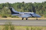 9H-FOM @ LFBD - Embraer EMB-500 Phenom 100, Ready to take off rwy 05, Bordeaux Mérignac airport (LFBD-BOD) - by Yves-Q