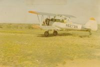 N5279N - Allen Howell   flying 5279n  spraying Mesquite north of Matador, Texas 1972.. - by Elmer Howell