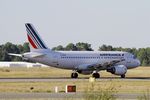 F-GRXB @ LFBD - Airbus A319-111, Take off run rwy 05, Bordeaux Mérignac airport (LFBD-BOD) - by Yves-Q